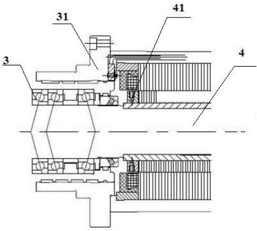 Machining center main shaft on-line monitoring system