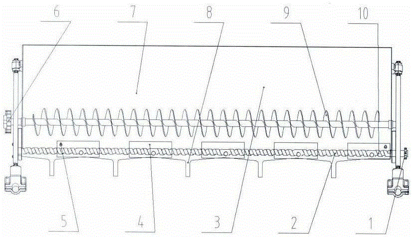 A device for seed and fertilizer shared strip hole sowing with adjustable sowing rate