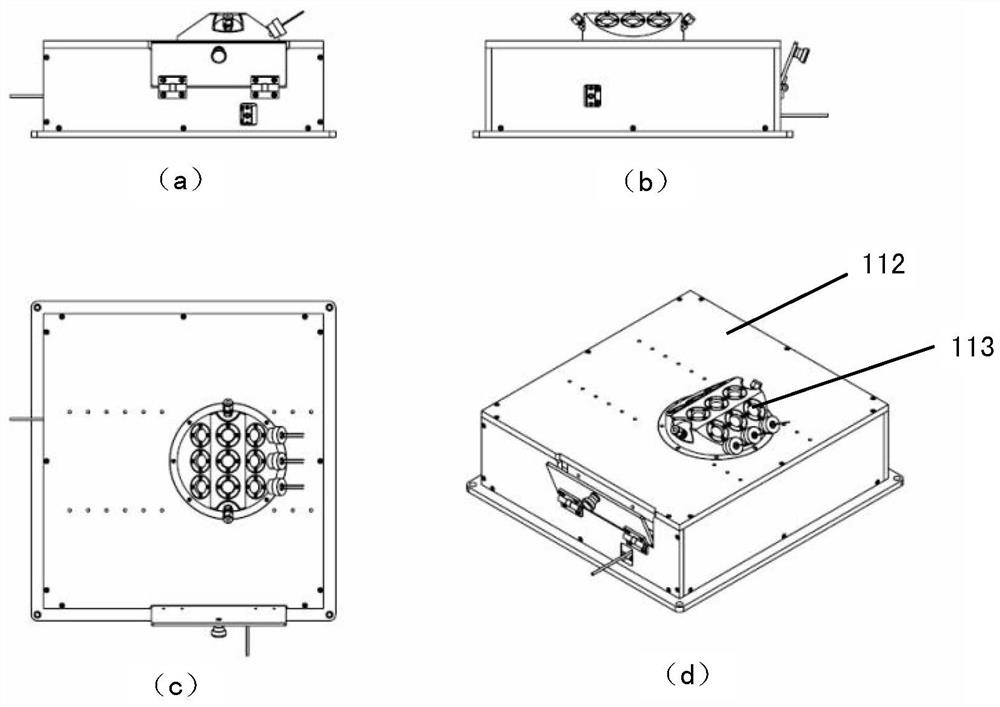 Array sample laser heating system