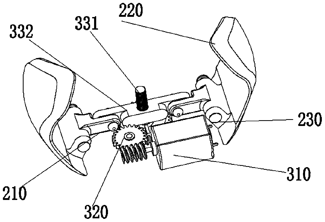 Novel electric clamping support