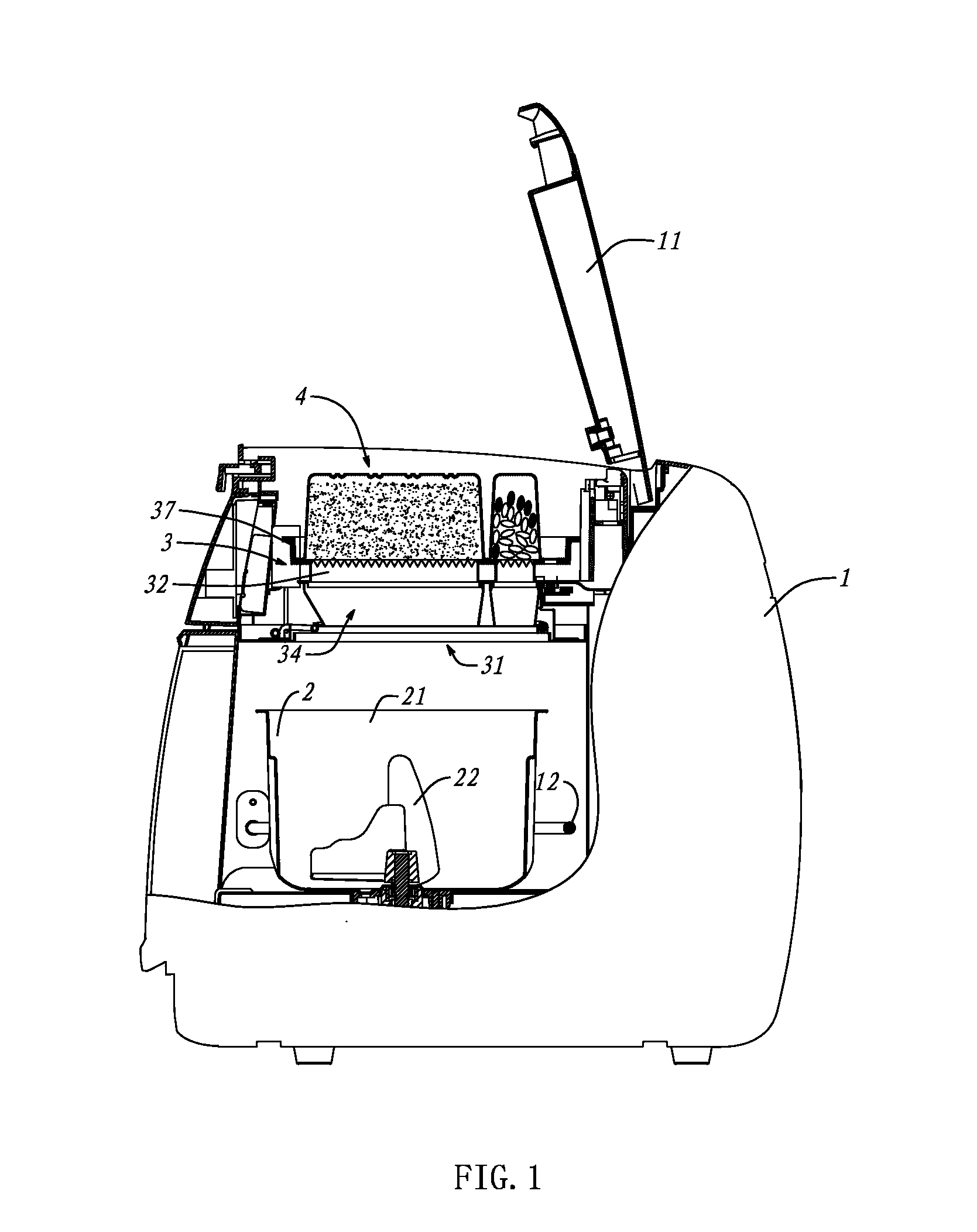 Automatic bread maker, ingredient box and bread making method