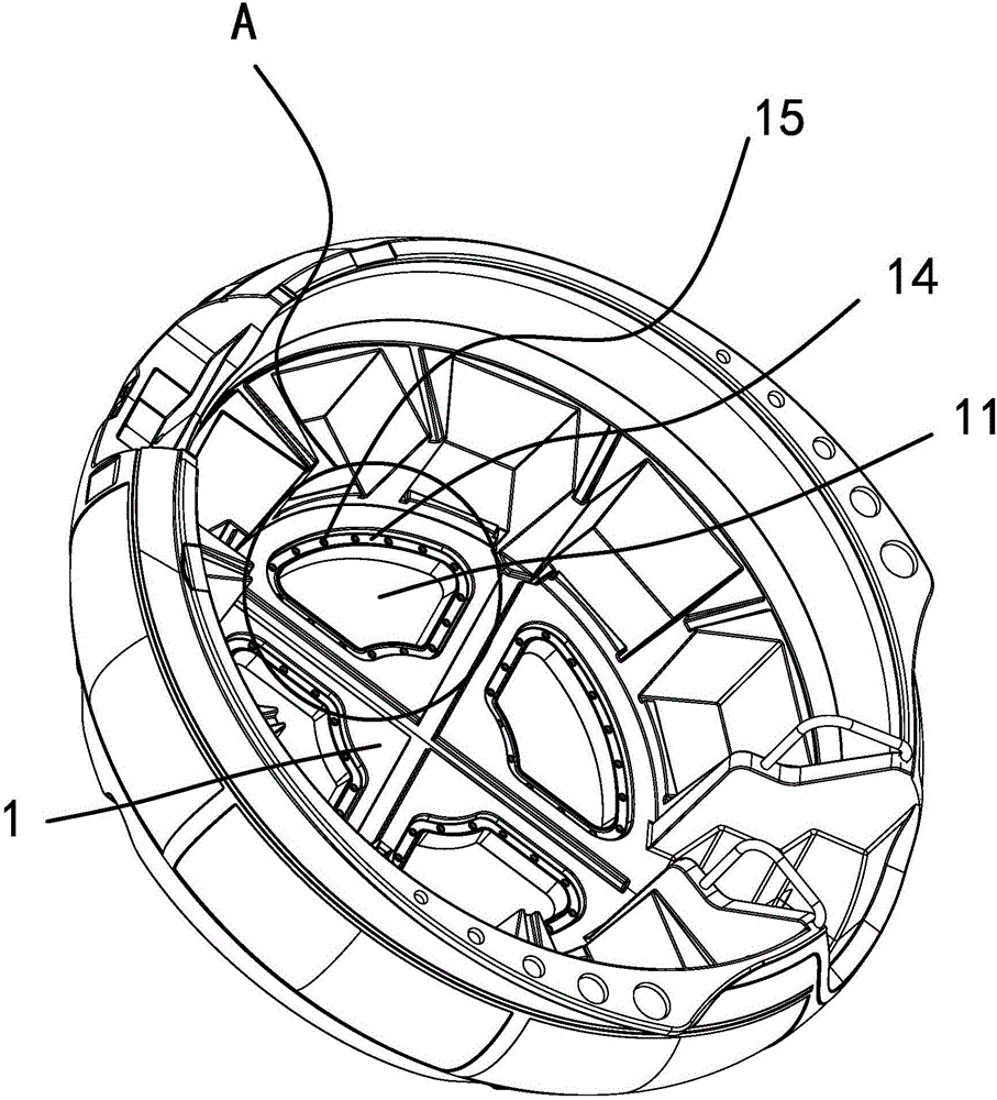 Bottom sealing structure of leisure boat