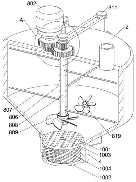 Crosslinking agent production device based on high-pressure filtration for oil field