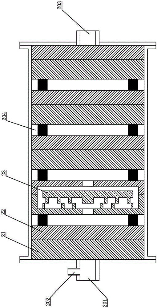 A medium enhanced reaction method and its implementation equipment