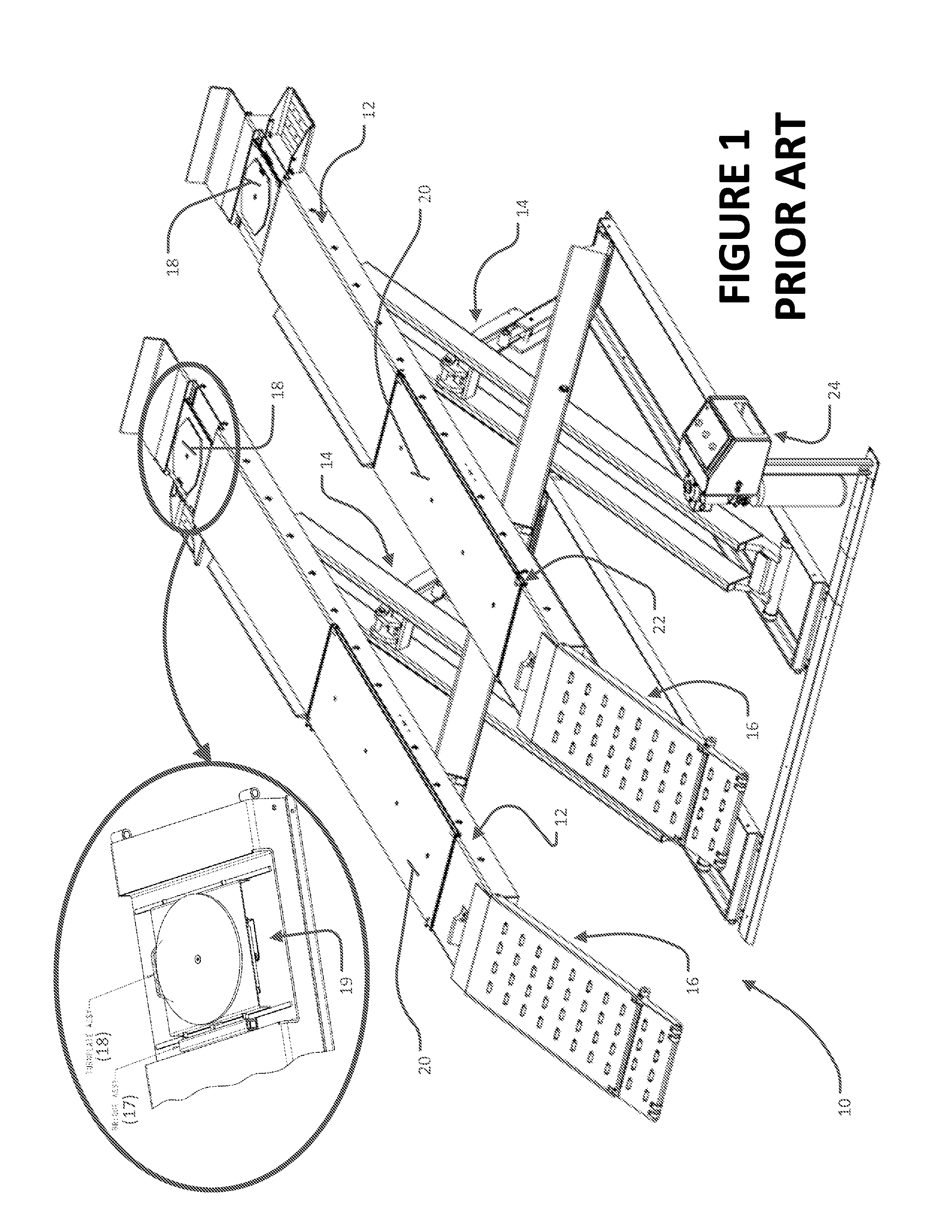 Deflection Resistant Combination Turn Plate and Slip Plate