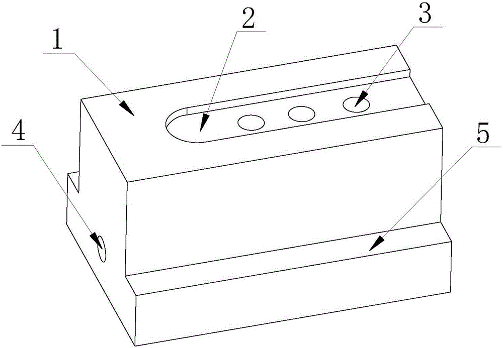 Fixed block special for bending machine