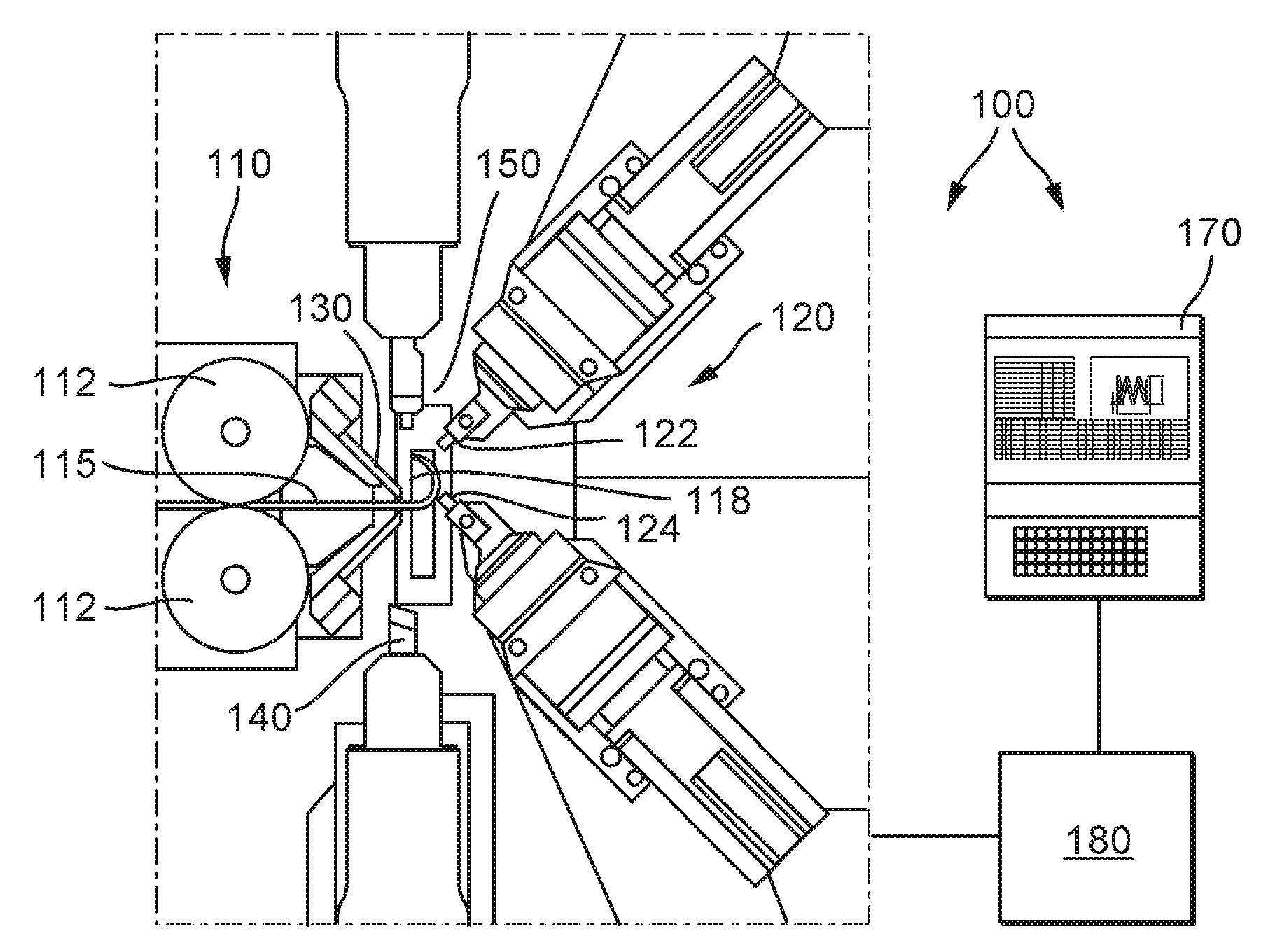 Method and apparatus for production of helical springs by spring winding