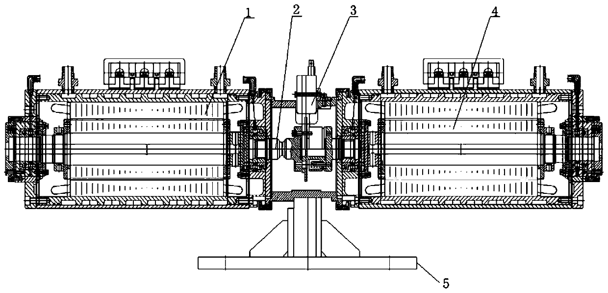 Alternator type dynamometer system for aeroengine