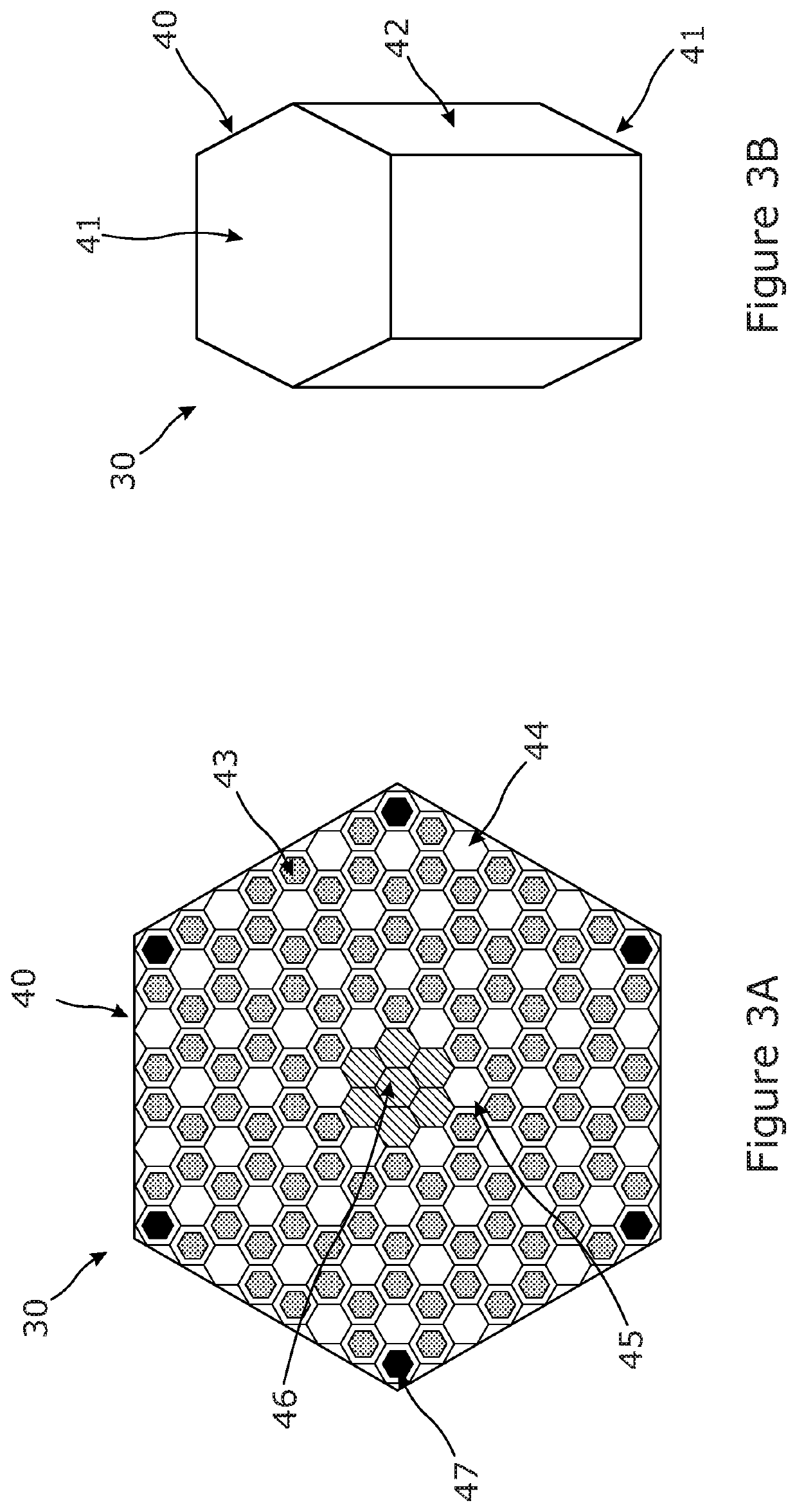 High temperature gas-cooled reactor core