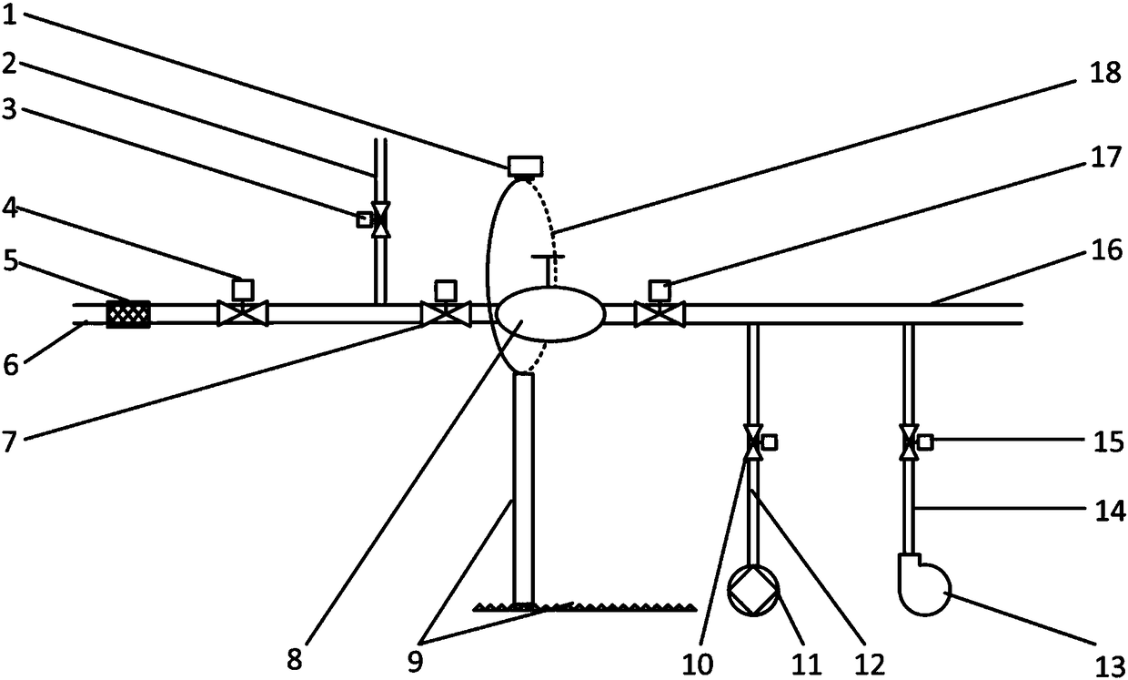 Valve leakage detection system and method based on infrared thermal imaging technology