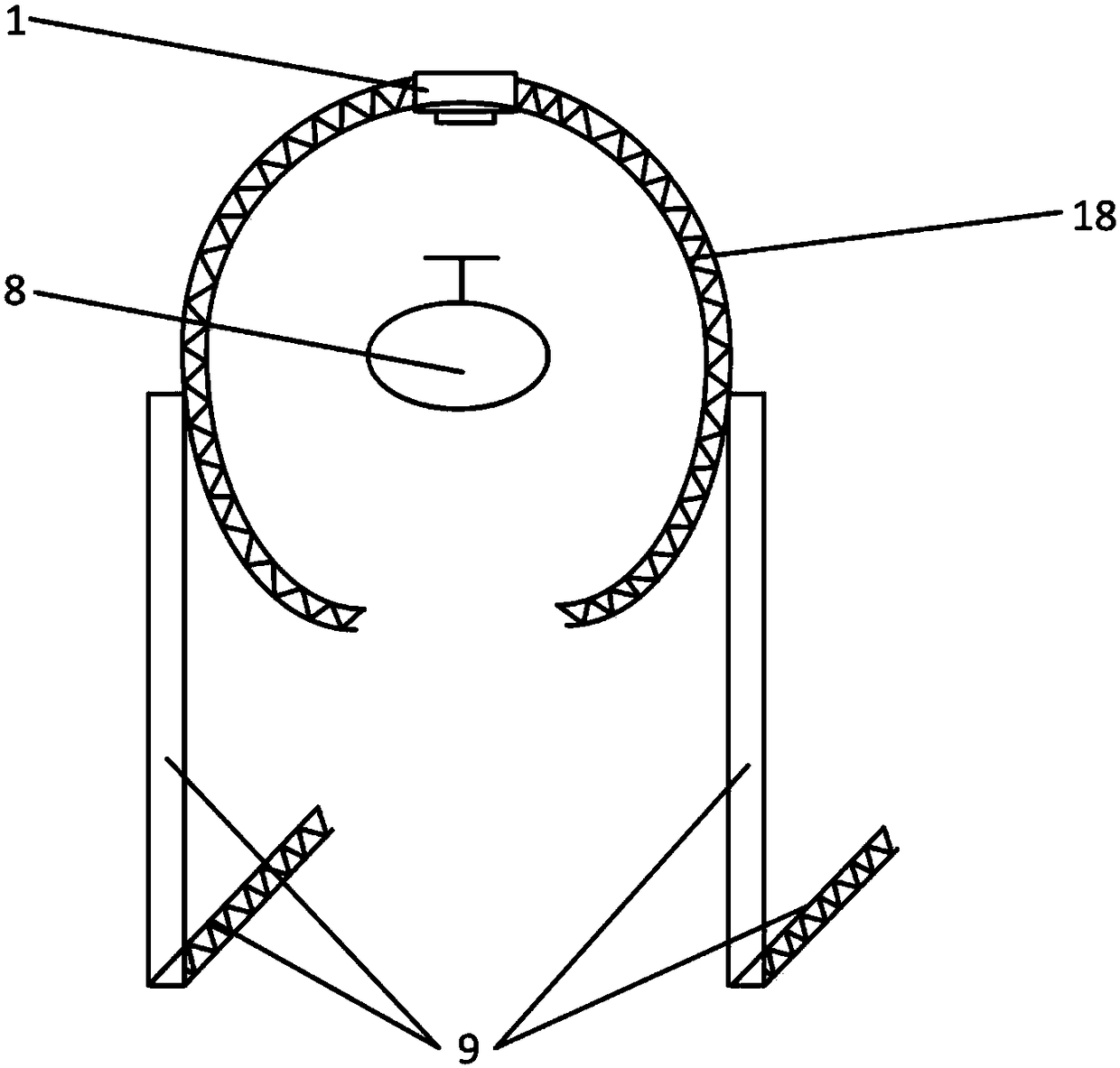 Valve leakage detection system and method based on infrared thermal imaging technology