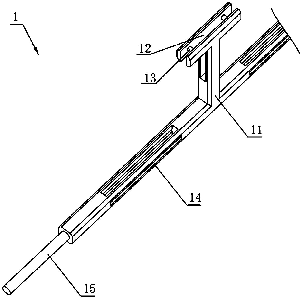 Underwater pressure-resistant structure self-adaptive constant-force fastening device and fastening method