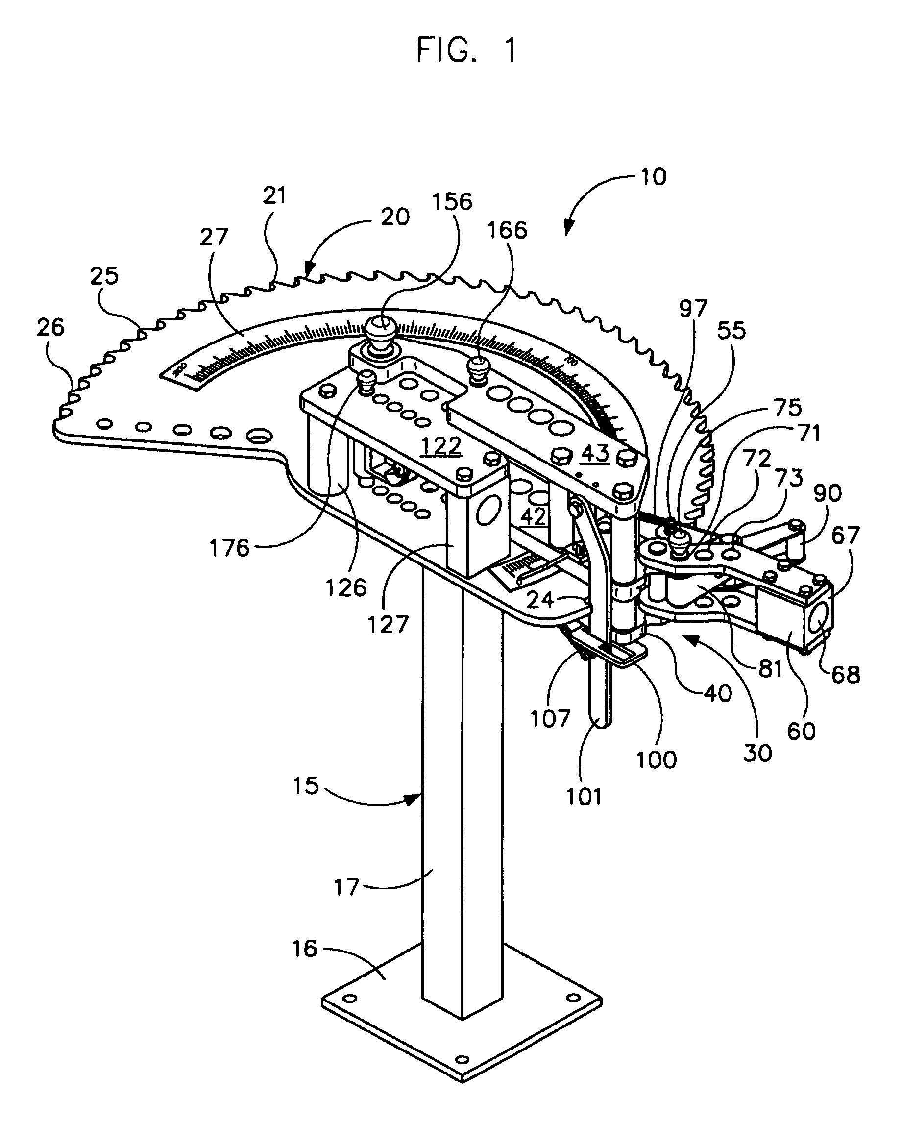 Tube bending machine