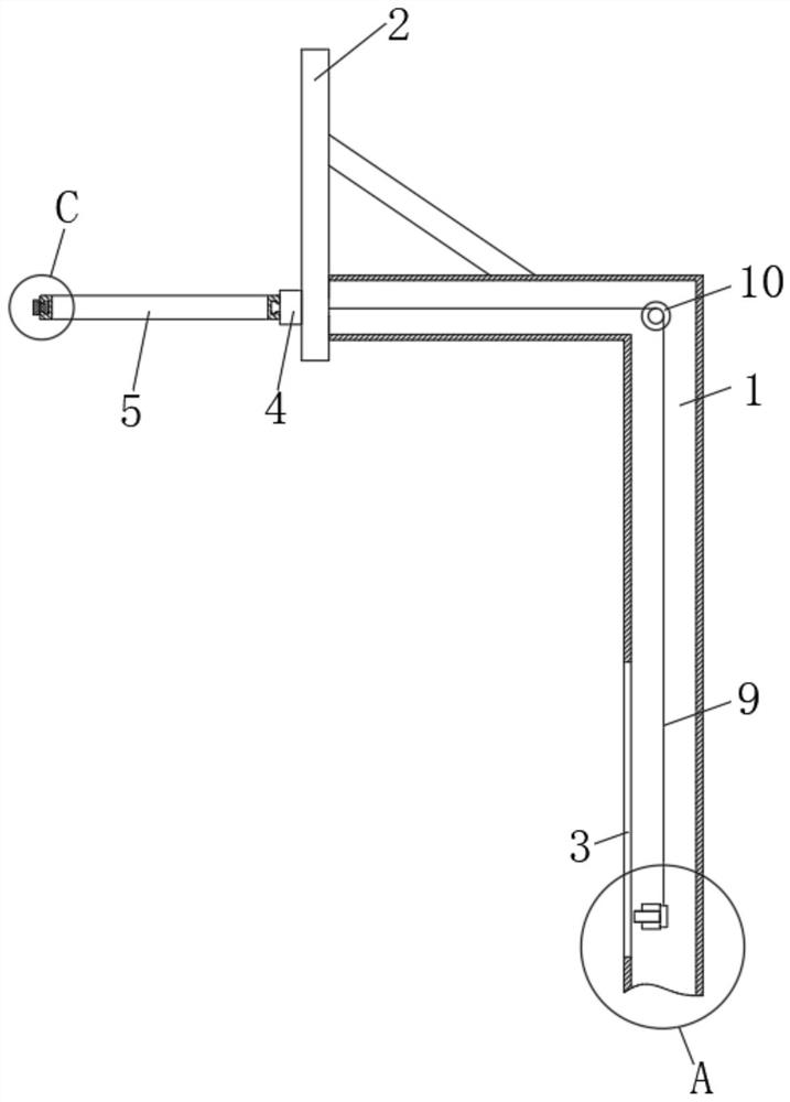 A basketball hoop for preventing ball jamming and its use method