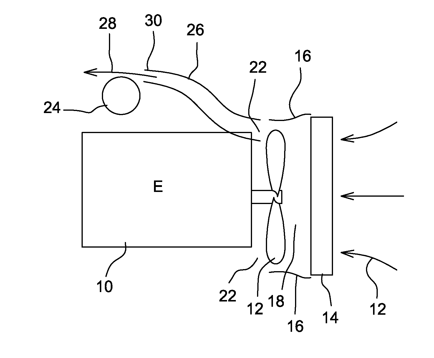 Engine Compartment Arrangement For Cleaning Diesel Particulate Filter