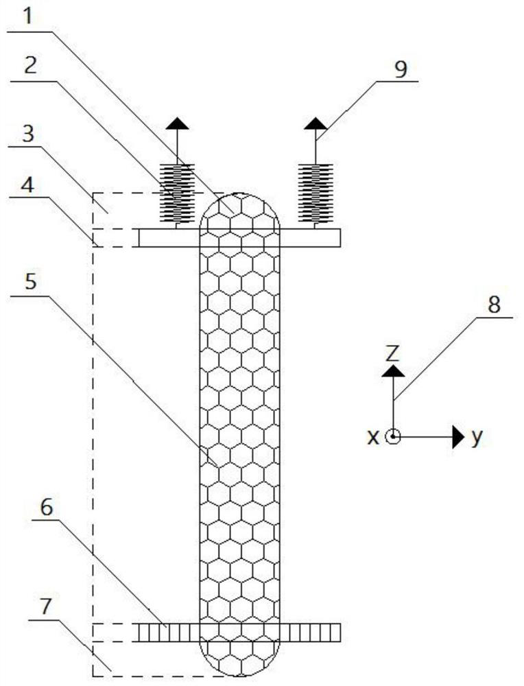 A method for testing the mechanical properties of carbon nanotubes based on molecular dynamics simulation