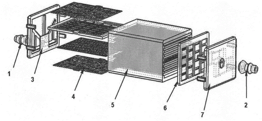 High-efficiency electrolysis device