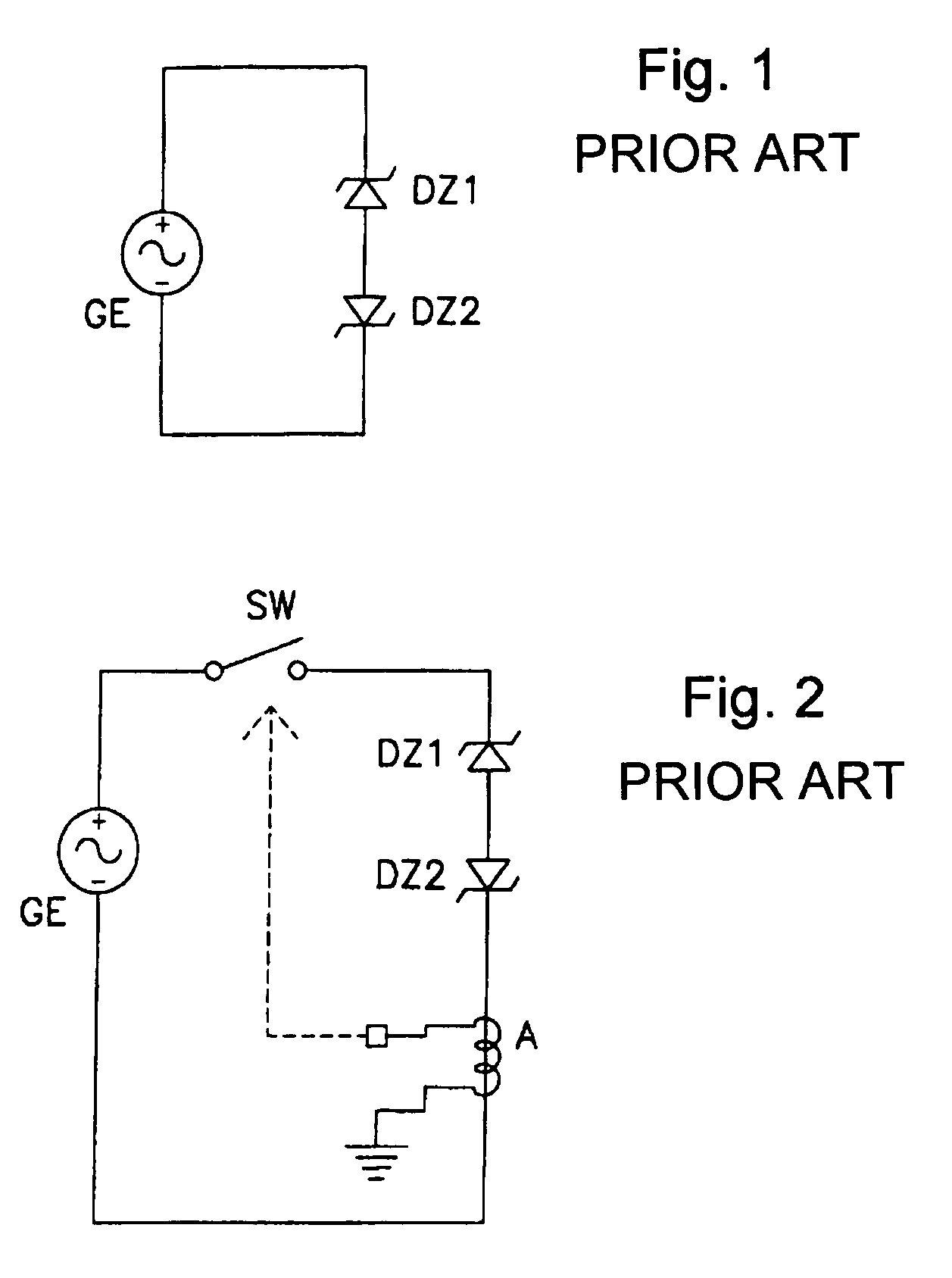 Voltage clamping circuit for a bicycle dynamo