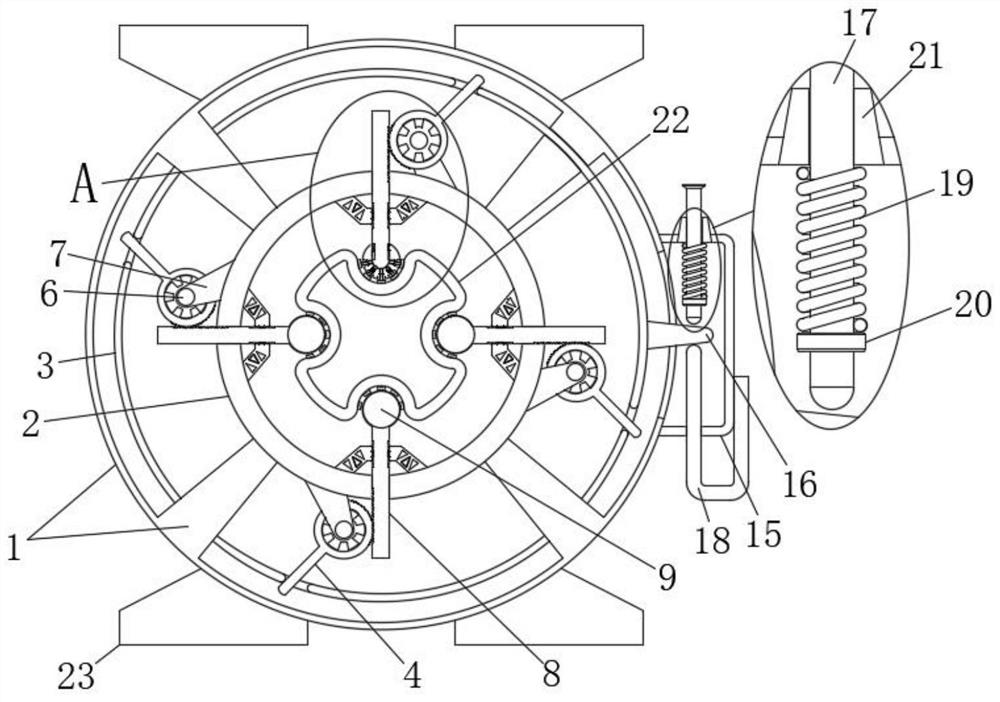 Forming device for aluminum products special for bullet train