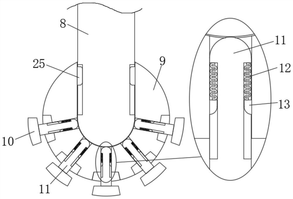 Forming device for aluminum products special for bullet train