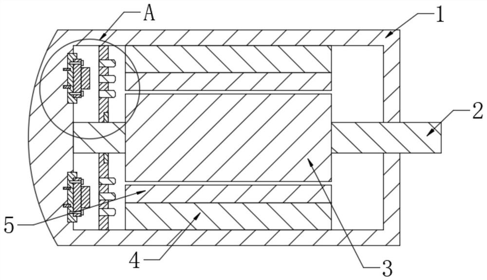Cooling structure of remanufactured motor