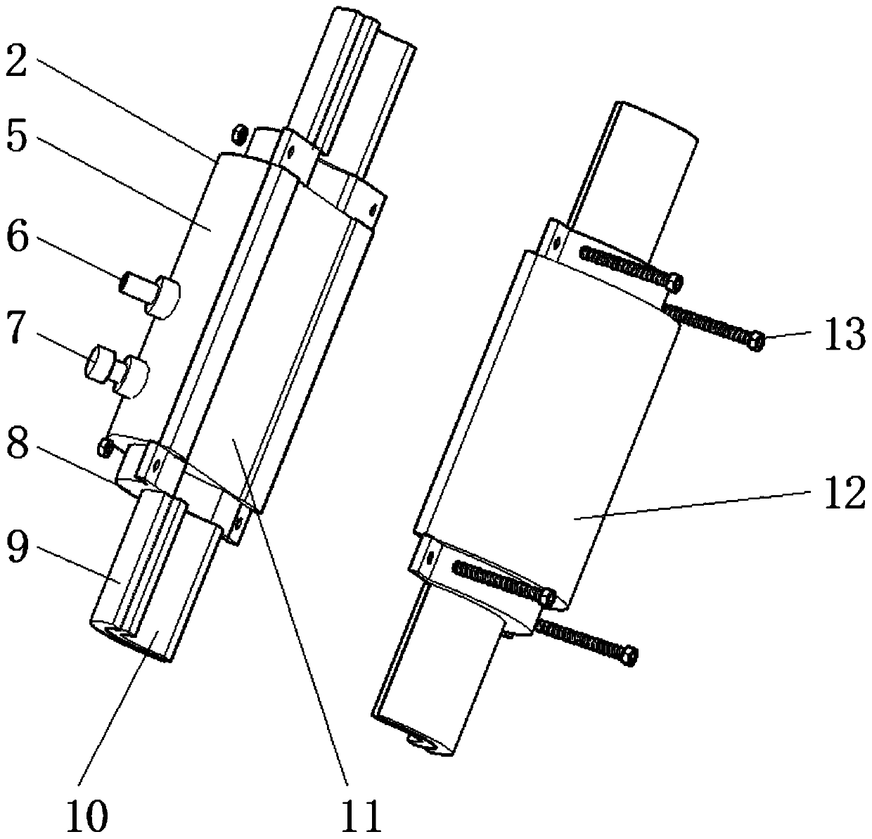 An emergency water stop device for underground pipelines