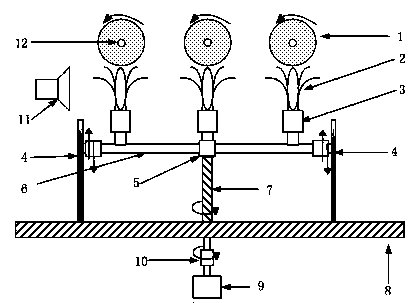 Machine tool for depositing optical fiber preform rods by outside chemical vapor deposition method