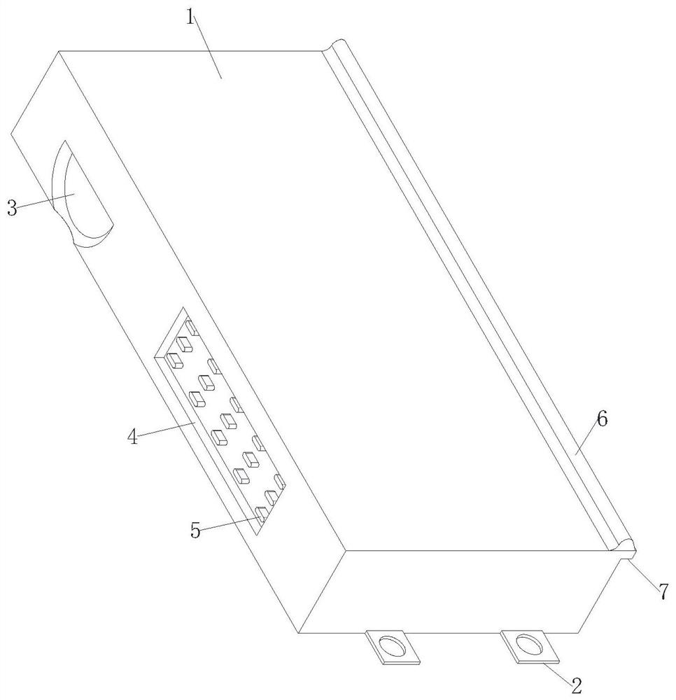 Intelligent dust removal type communication equipment for new energy automobile