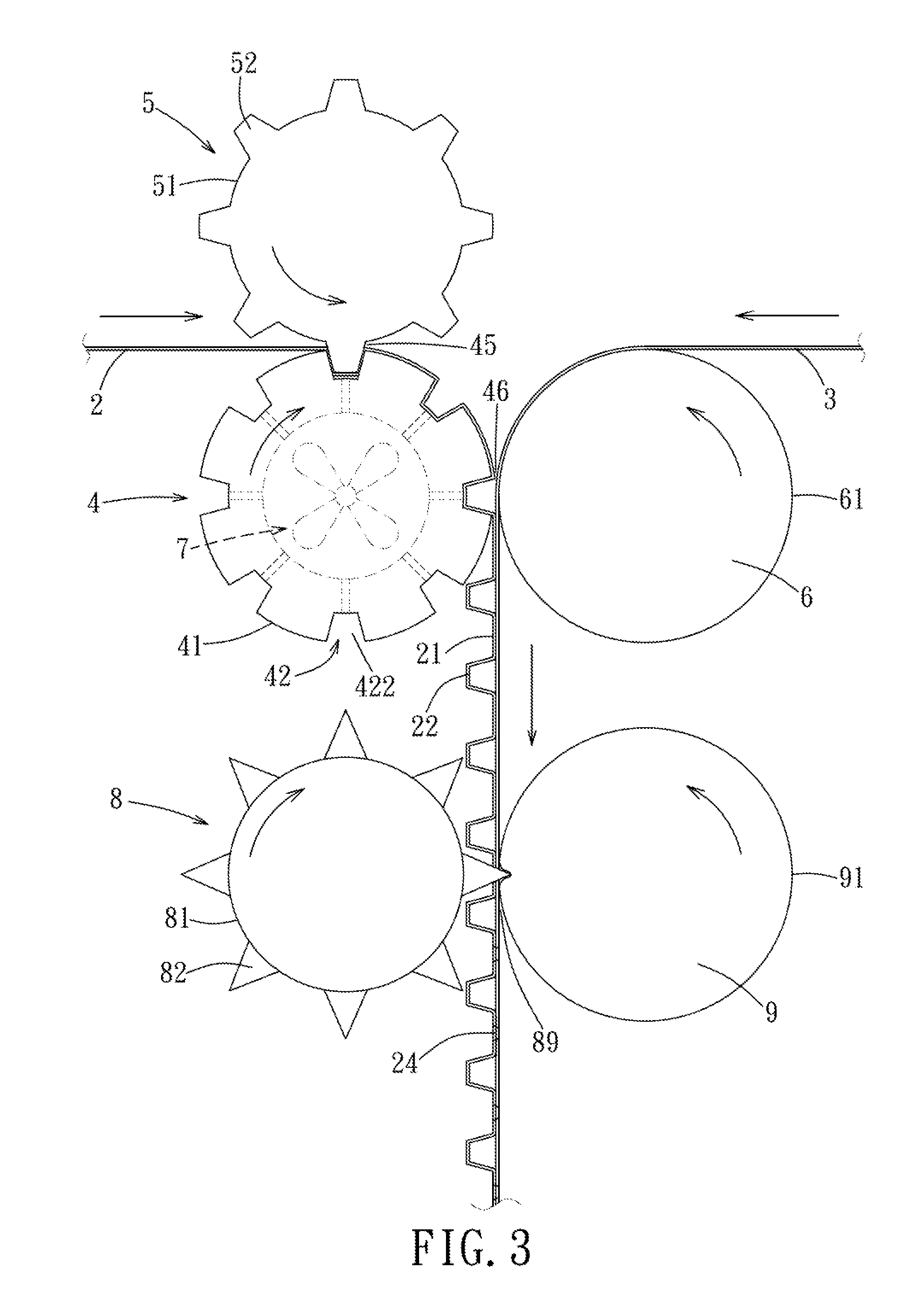 Shaped sheet laminate, method and apparatus for manufacturing the same