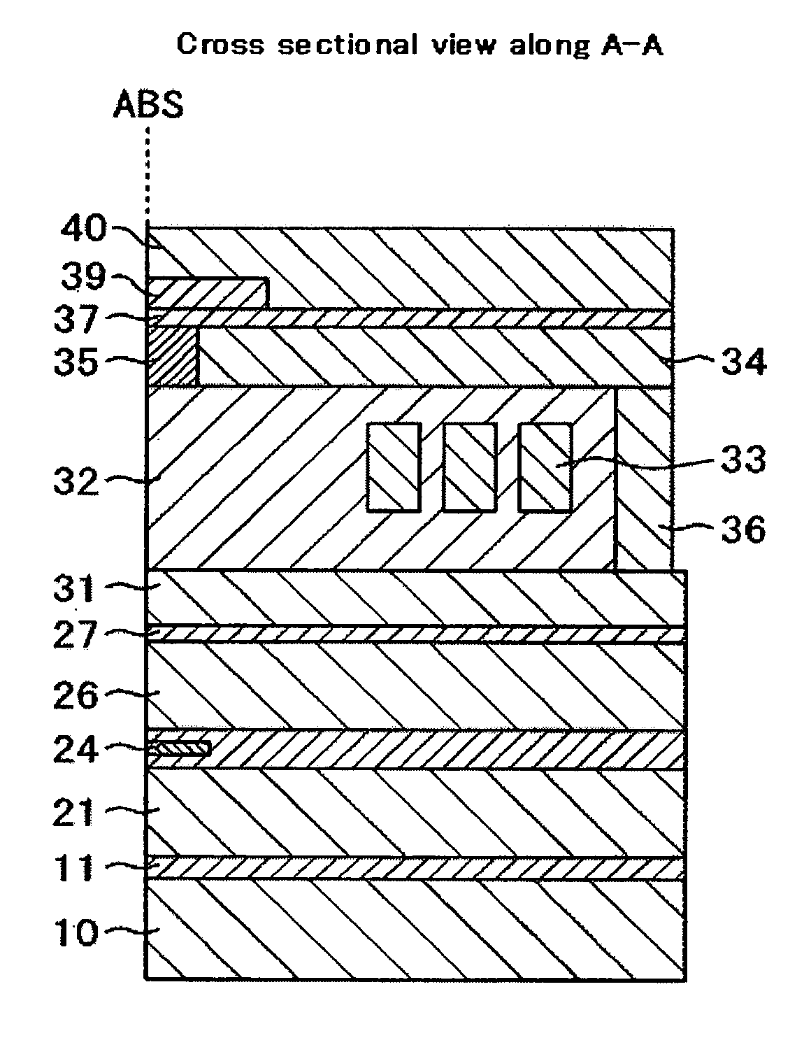 Method of manufacturing a magnetic head and a magnetic head