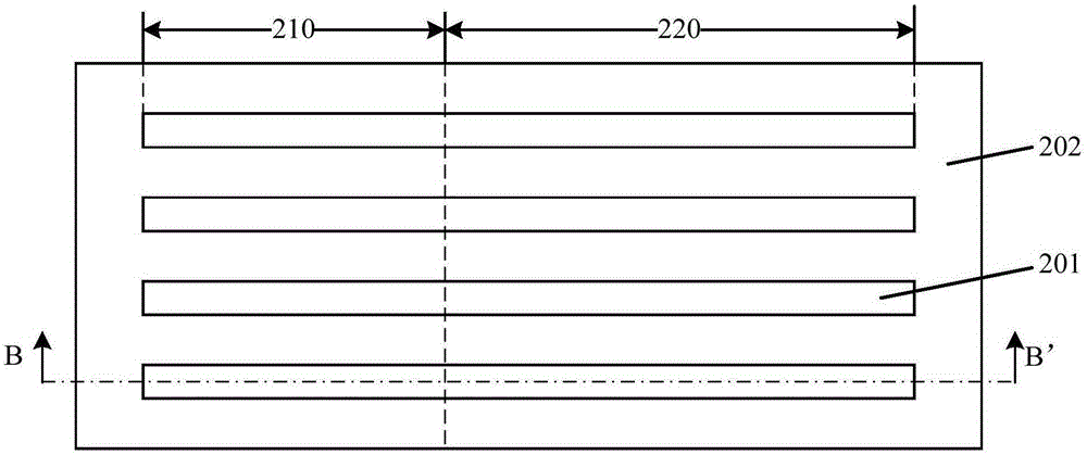 Testing structure and forming method and testing method thereof