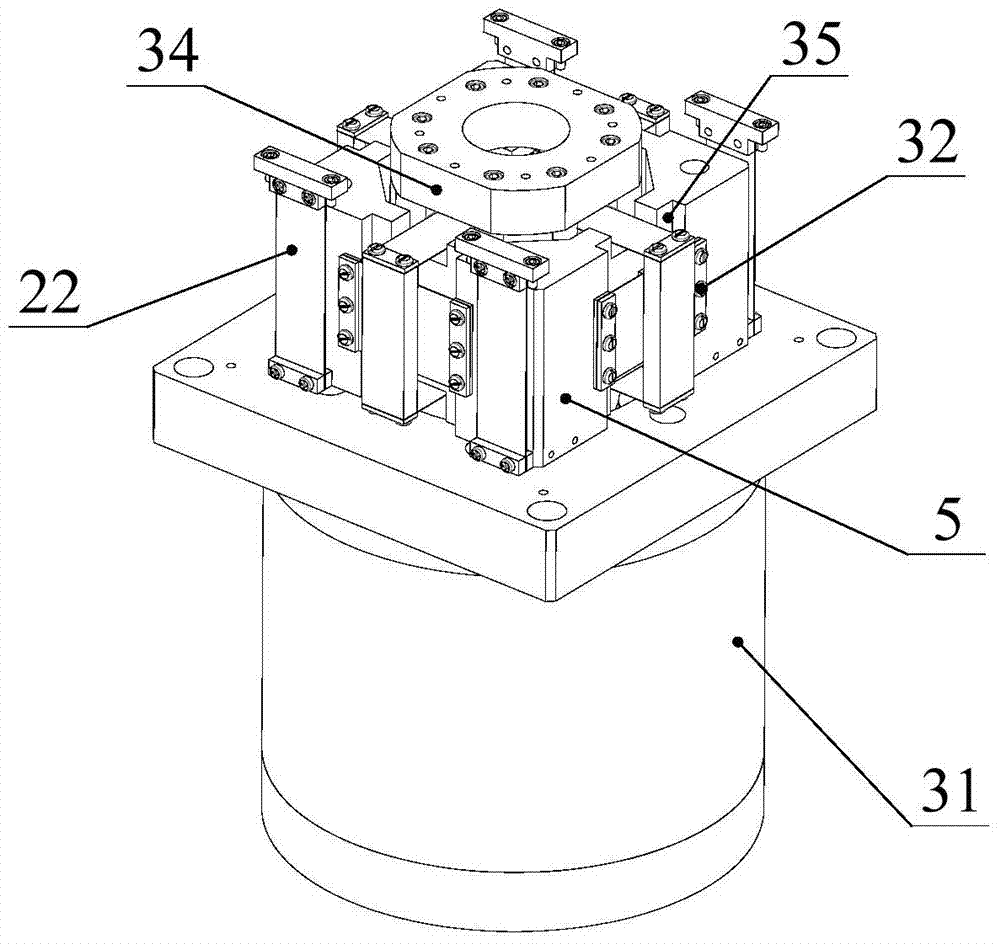 Integrated dual-axis electromagnetic vibration table