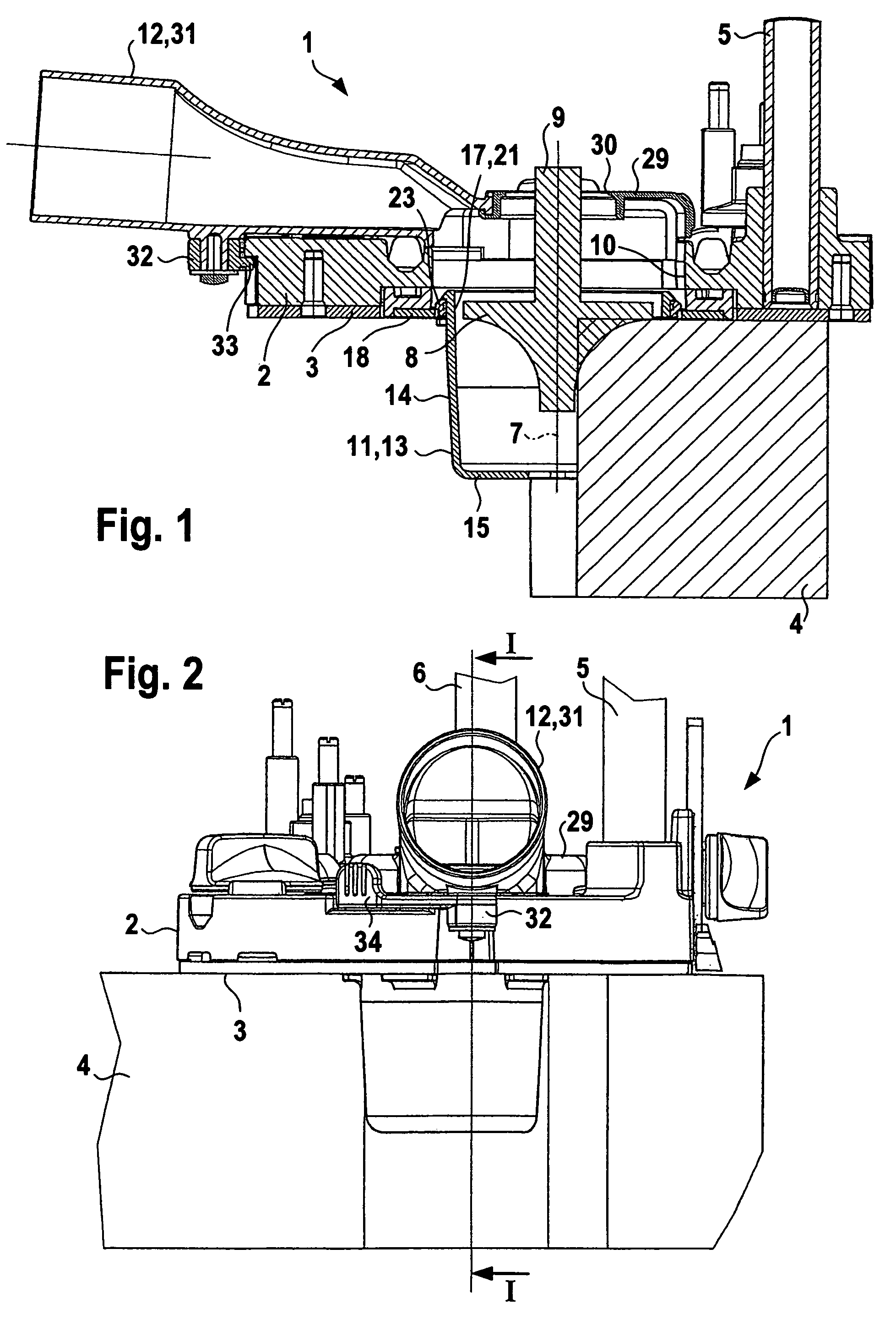 Dust extractor device for a router