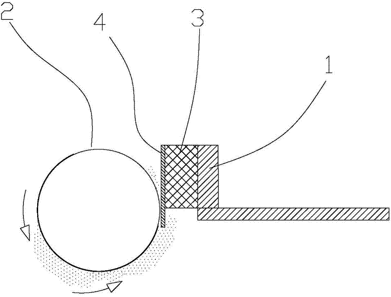 Powder control structure of novel printer