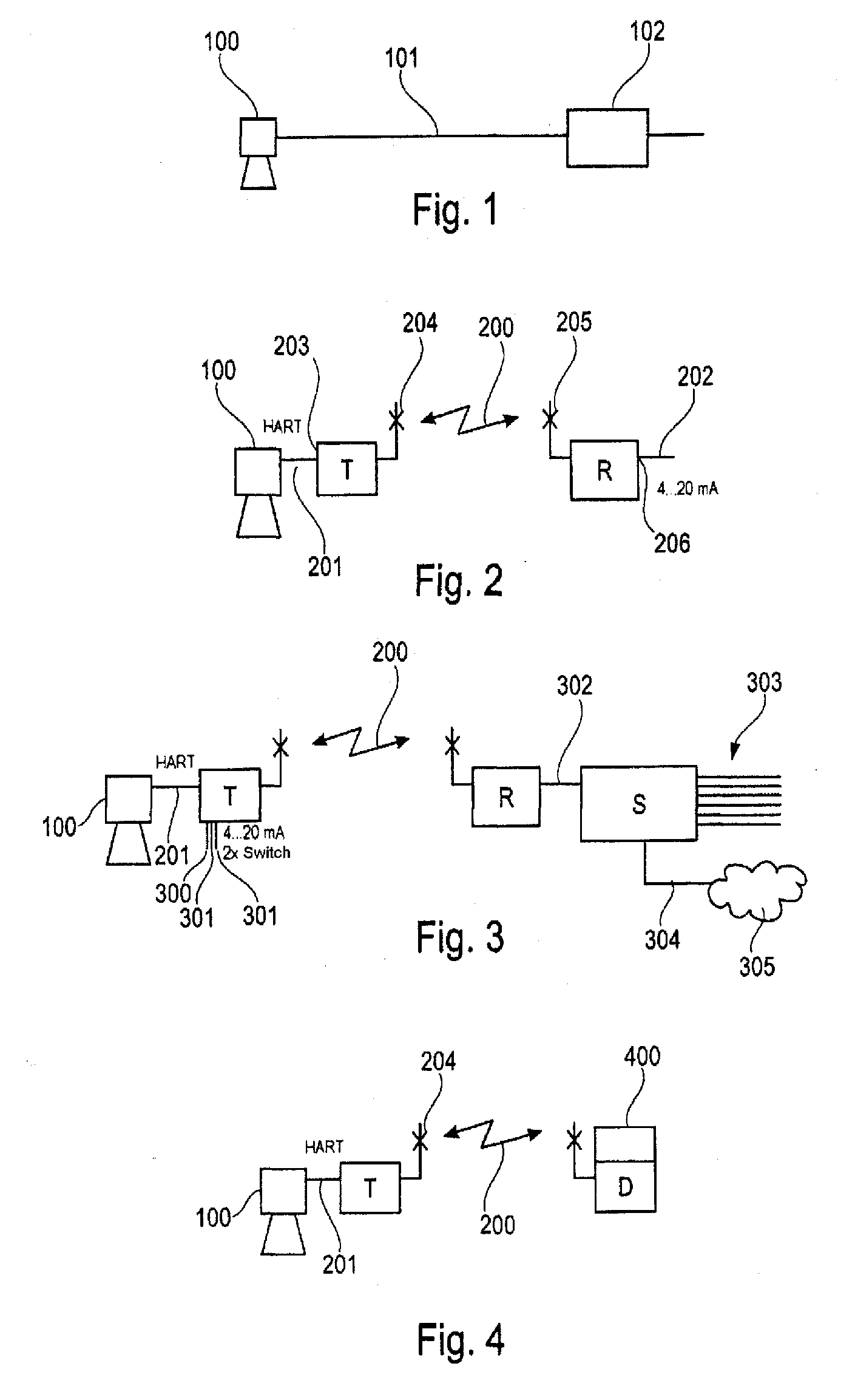 Transceiver for Wireless Transmission of Field Device Signals