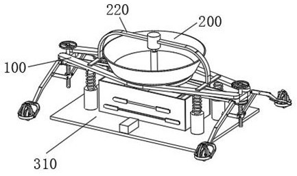 Bridge deck repairing device for bridge engineering and using method thereof