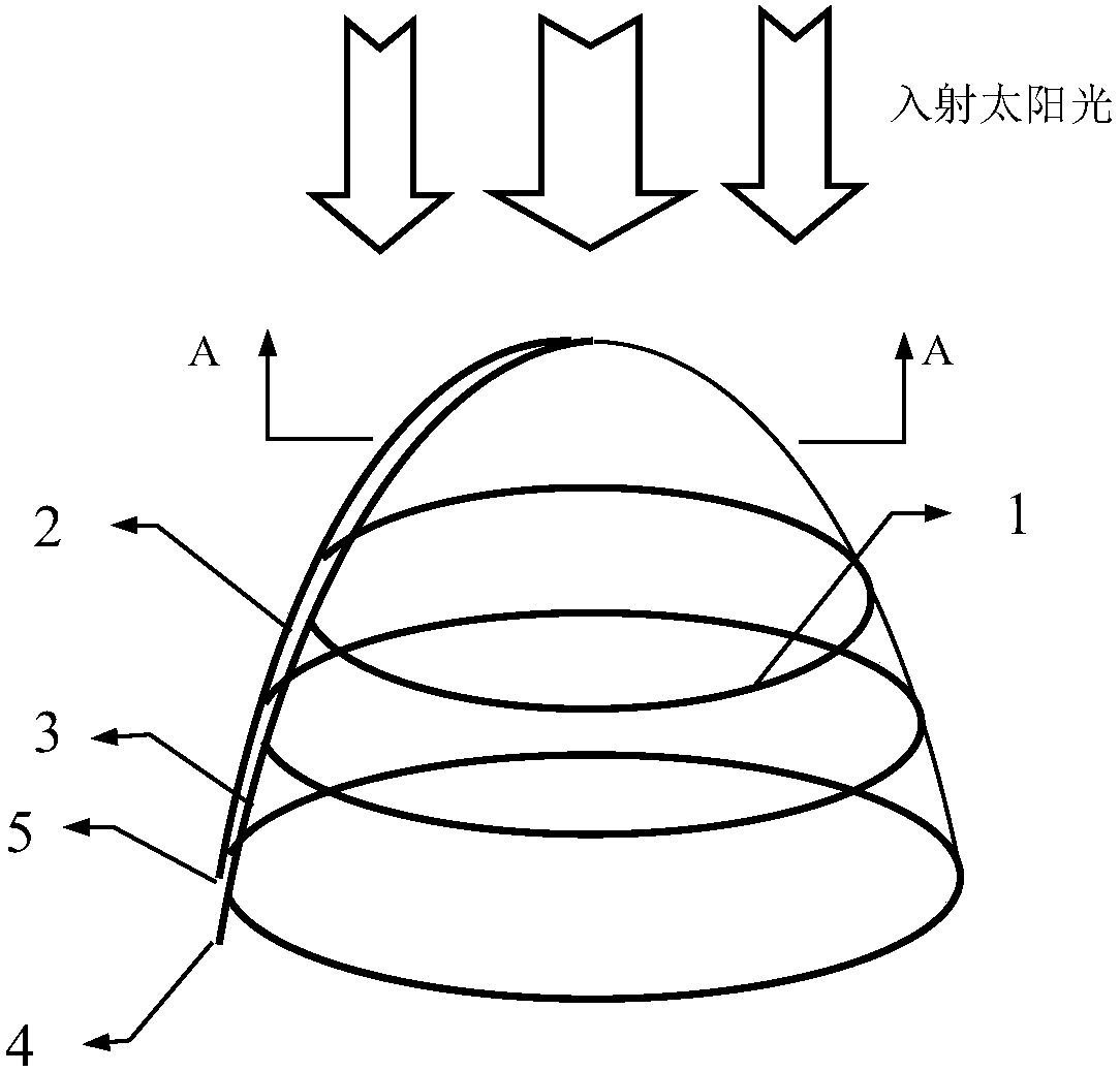 Isothermal-structure solar heat absorber