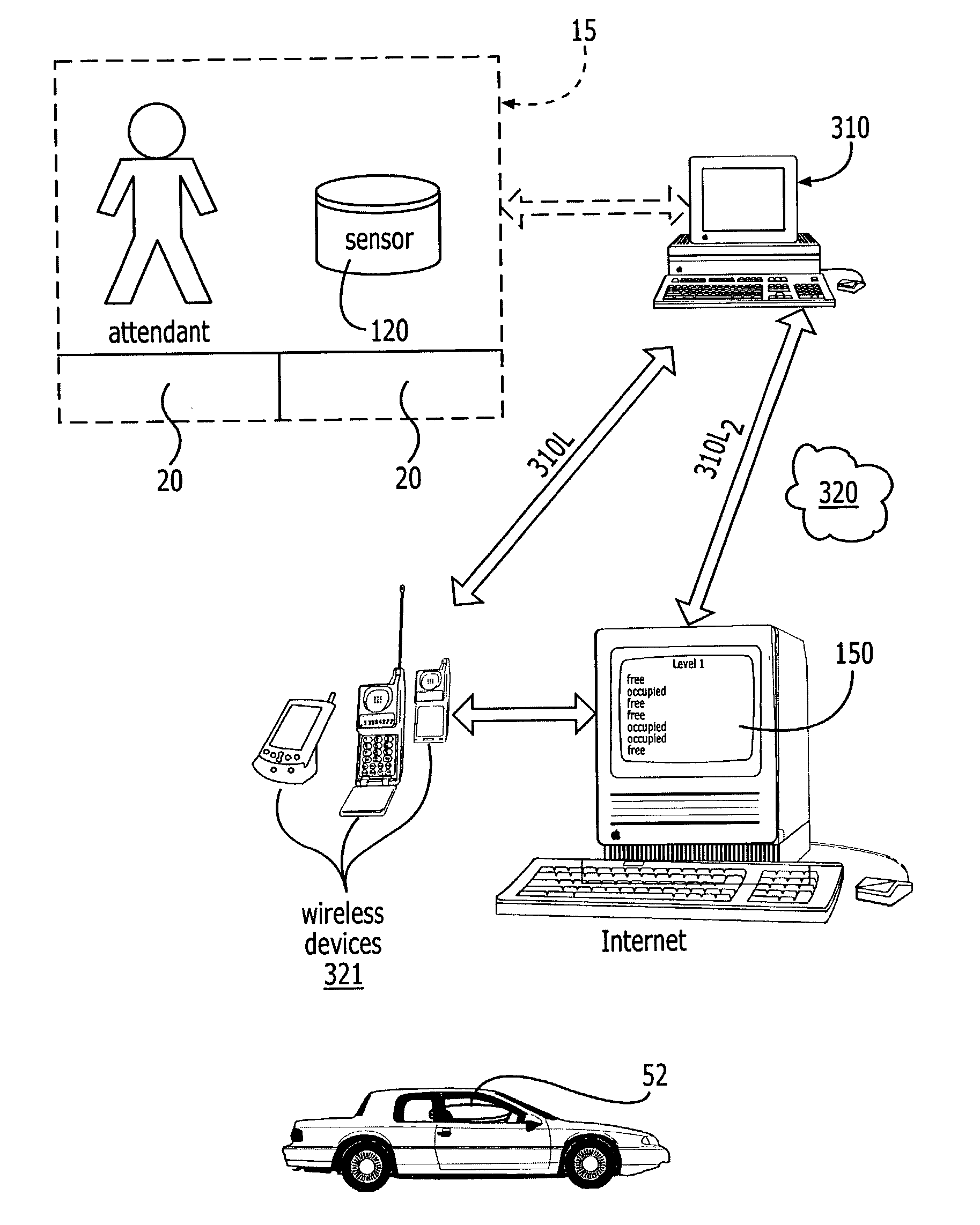 Parking reservation systems and related methods