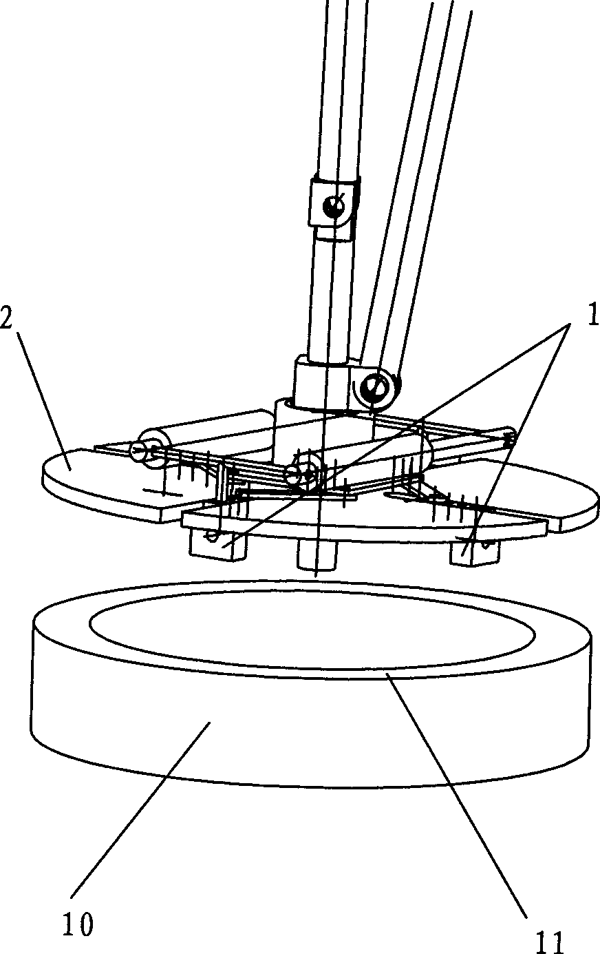 Flywheel casing on-line rapid assembling device and method