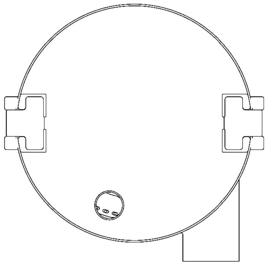 Auxiliary seed-supporting air-suction type precision vegetable seed-metering device