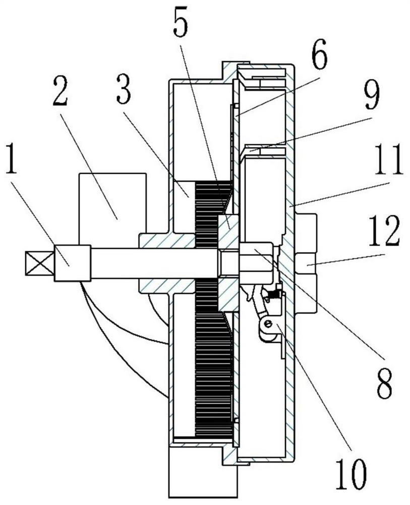 Auxiliary seed-supporting air-suction type precision vegetable seed-metering device