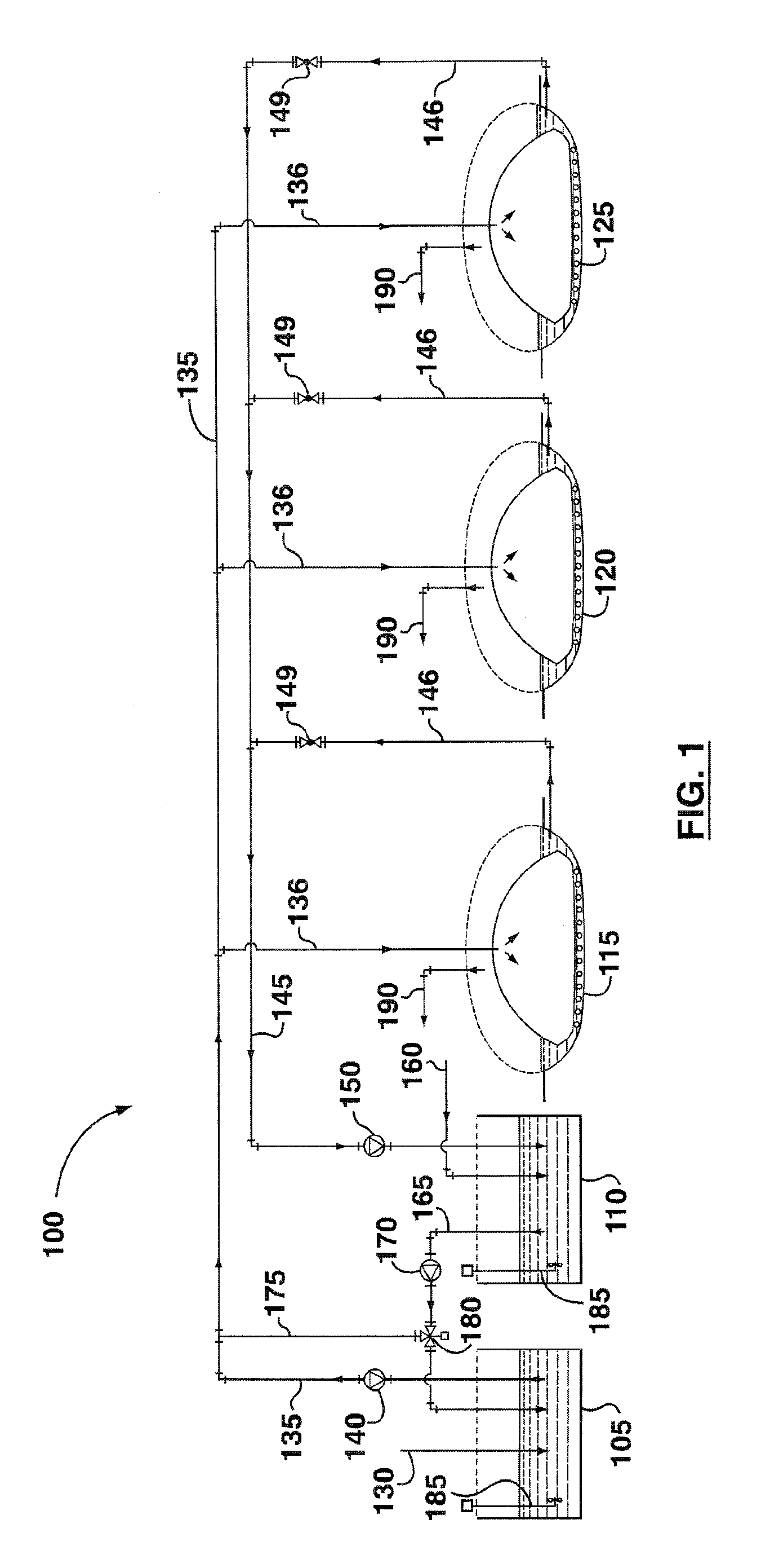 Anaerobic treatment system and device