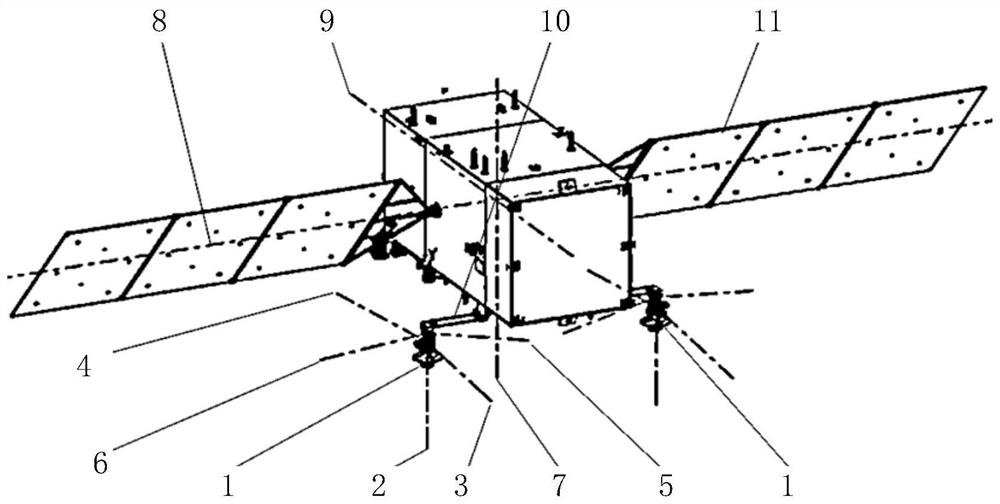 Ground data transmission antenna layout method adapting to inter-satellite transmission