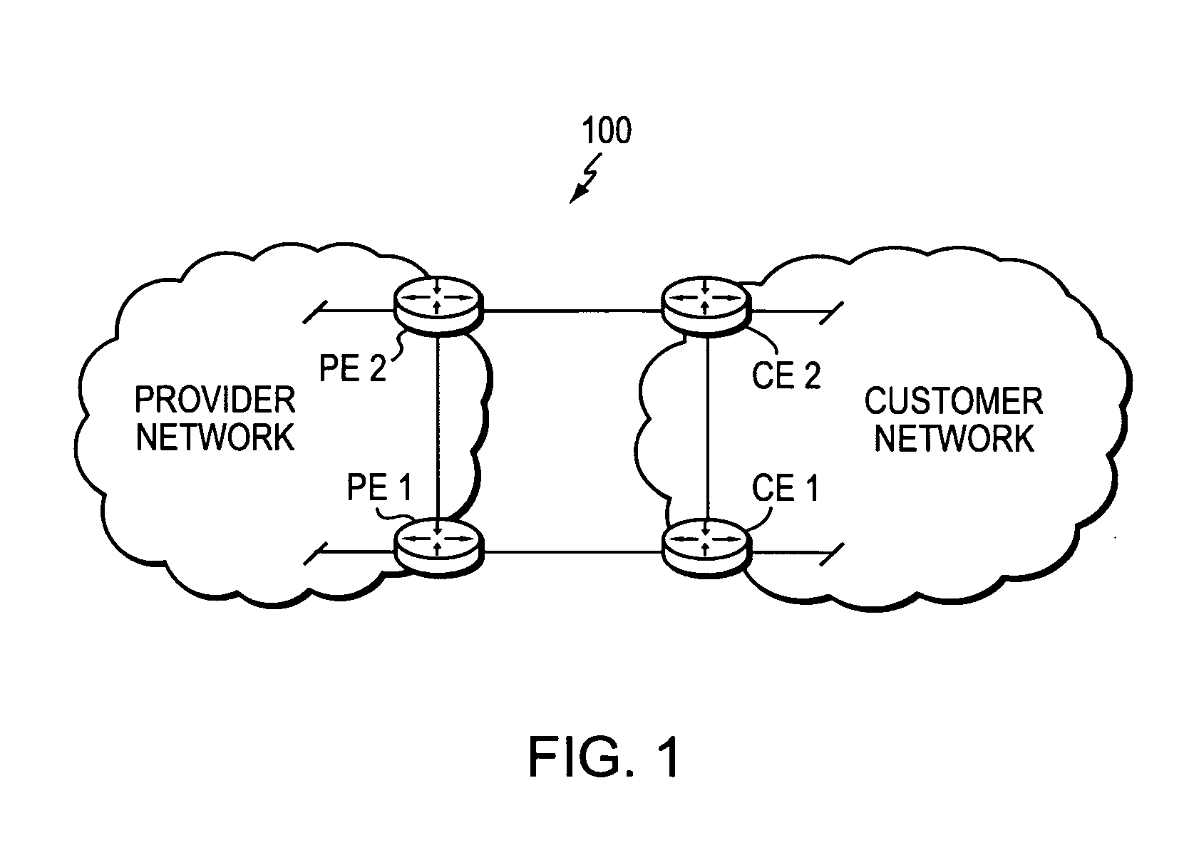Technique for enabling bidirectional forwarding detection between edge devices in a computer network