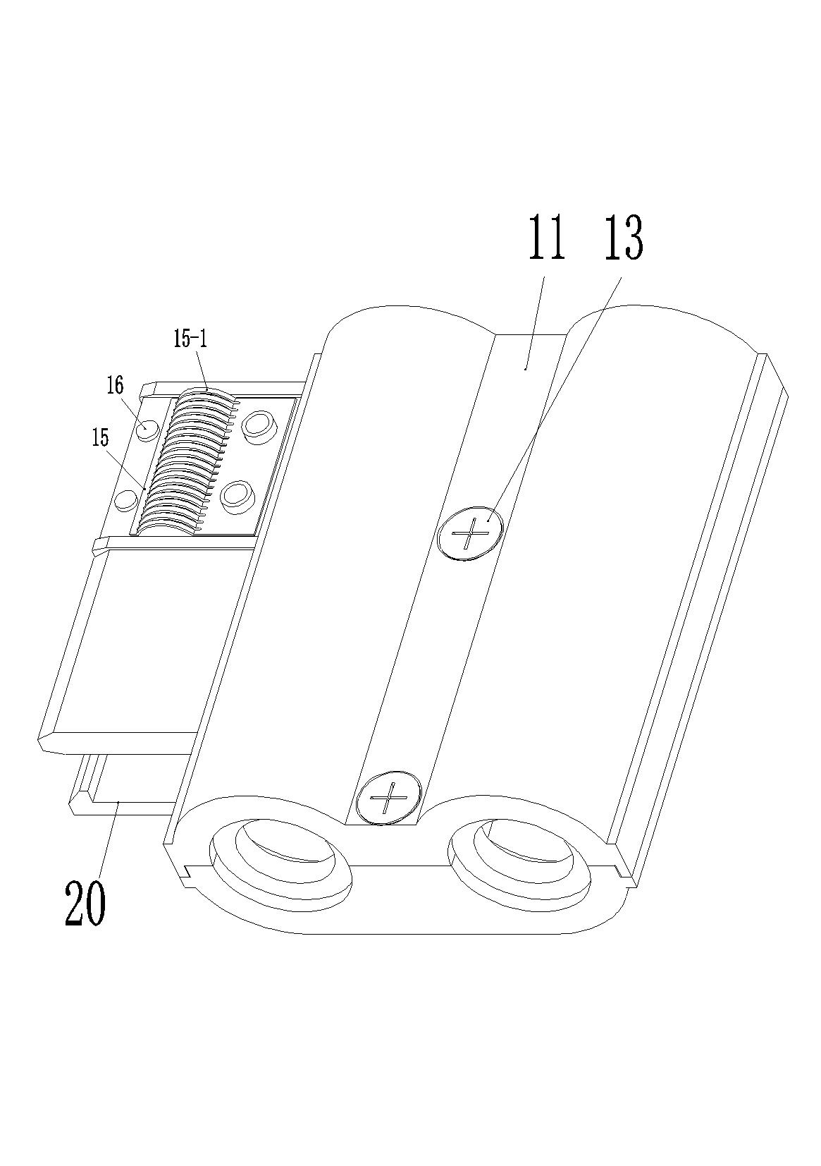 Large-current electric connector and component thereof