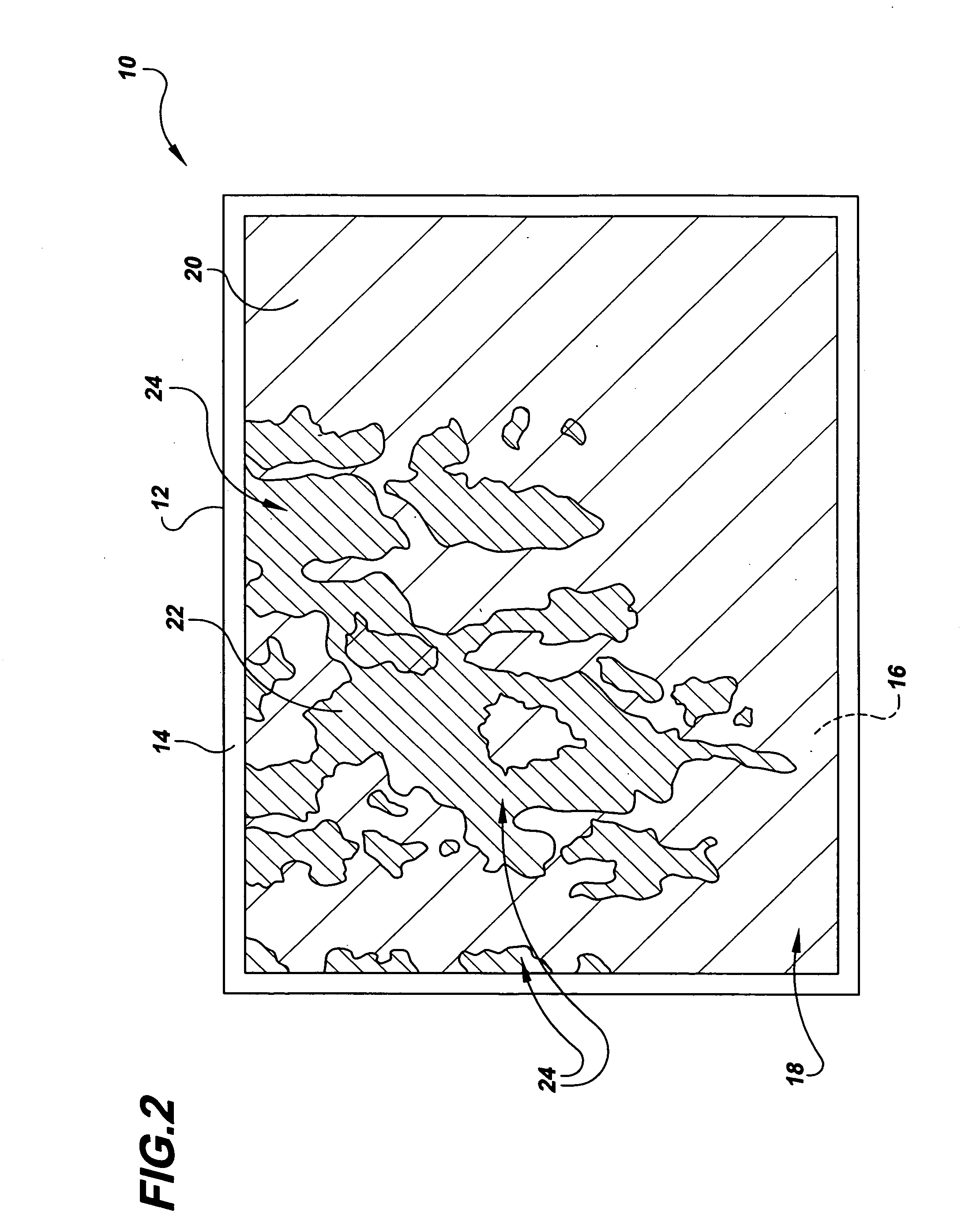 Optically embossed sheet for a laminate and method of making