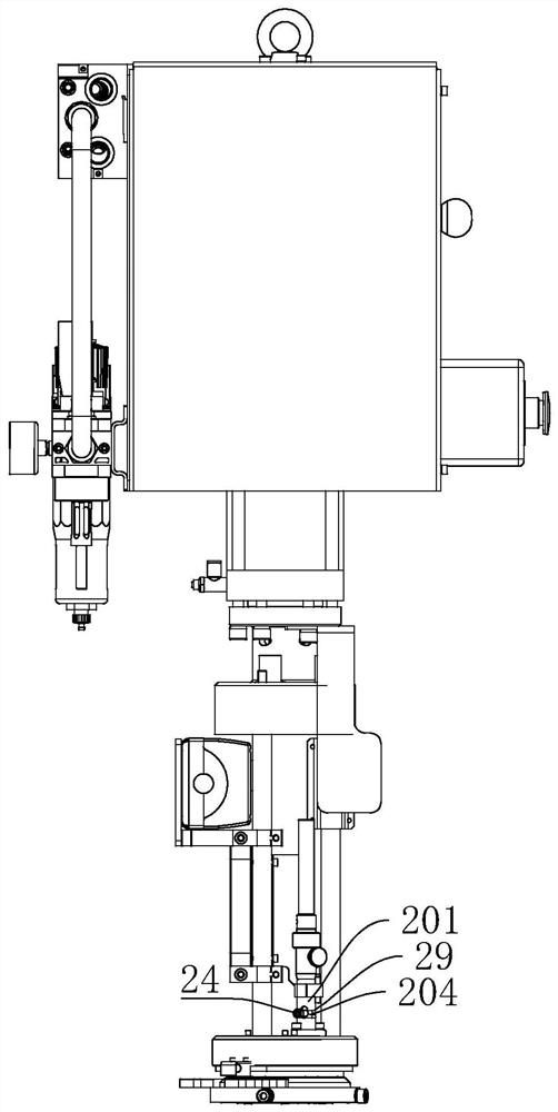 Novel error-proofing rapid measuring mechanism and groove width measuring method