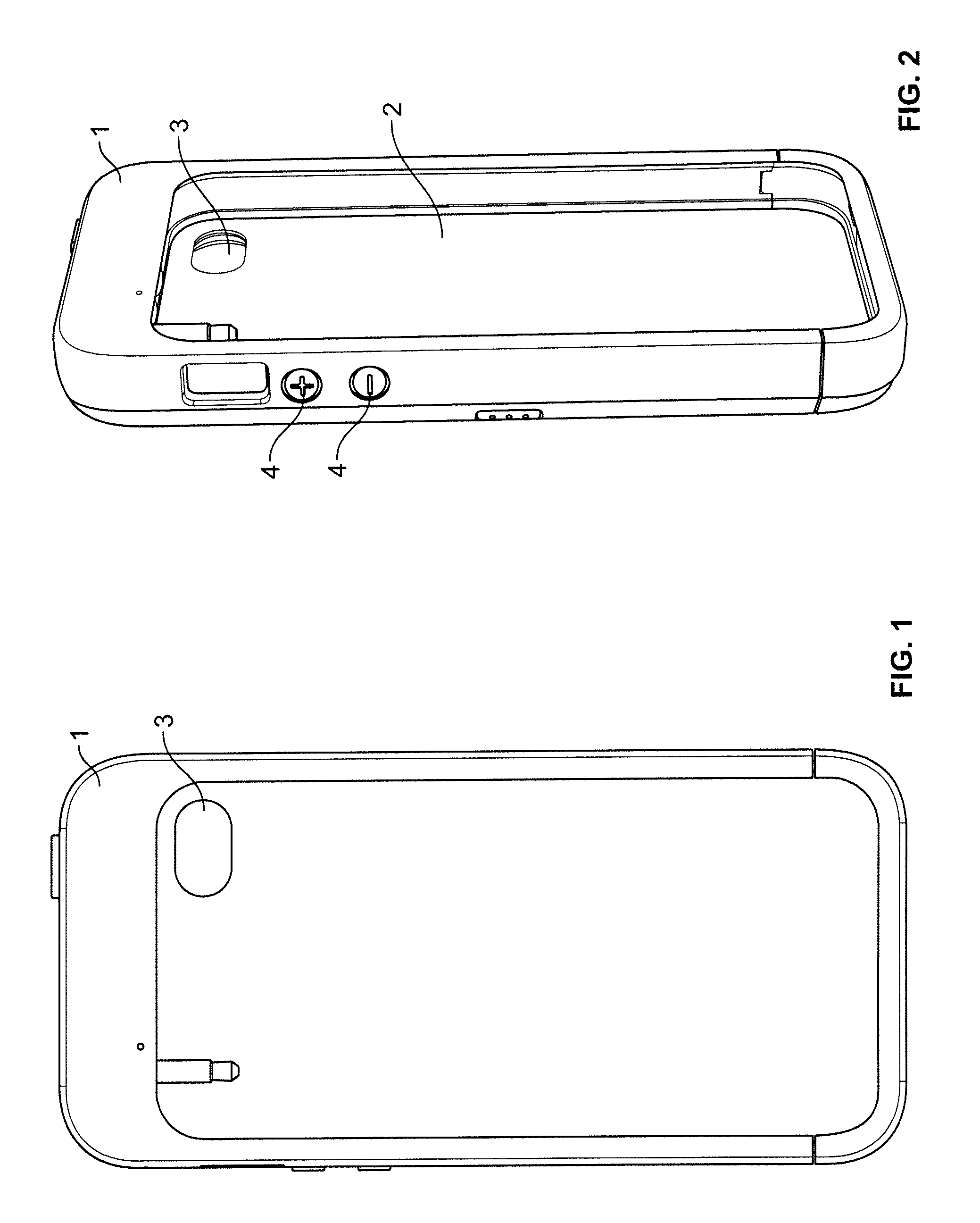Health risk, mitigating, retractable, wired headset and protective case platform for wireless communication devices