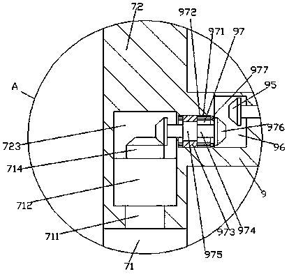 A led street lamp with high solar energy utilization rate