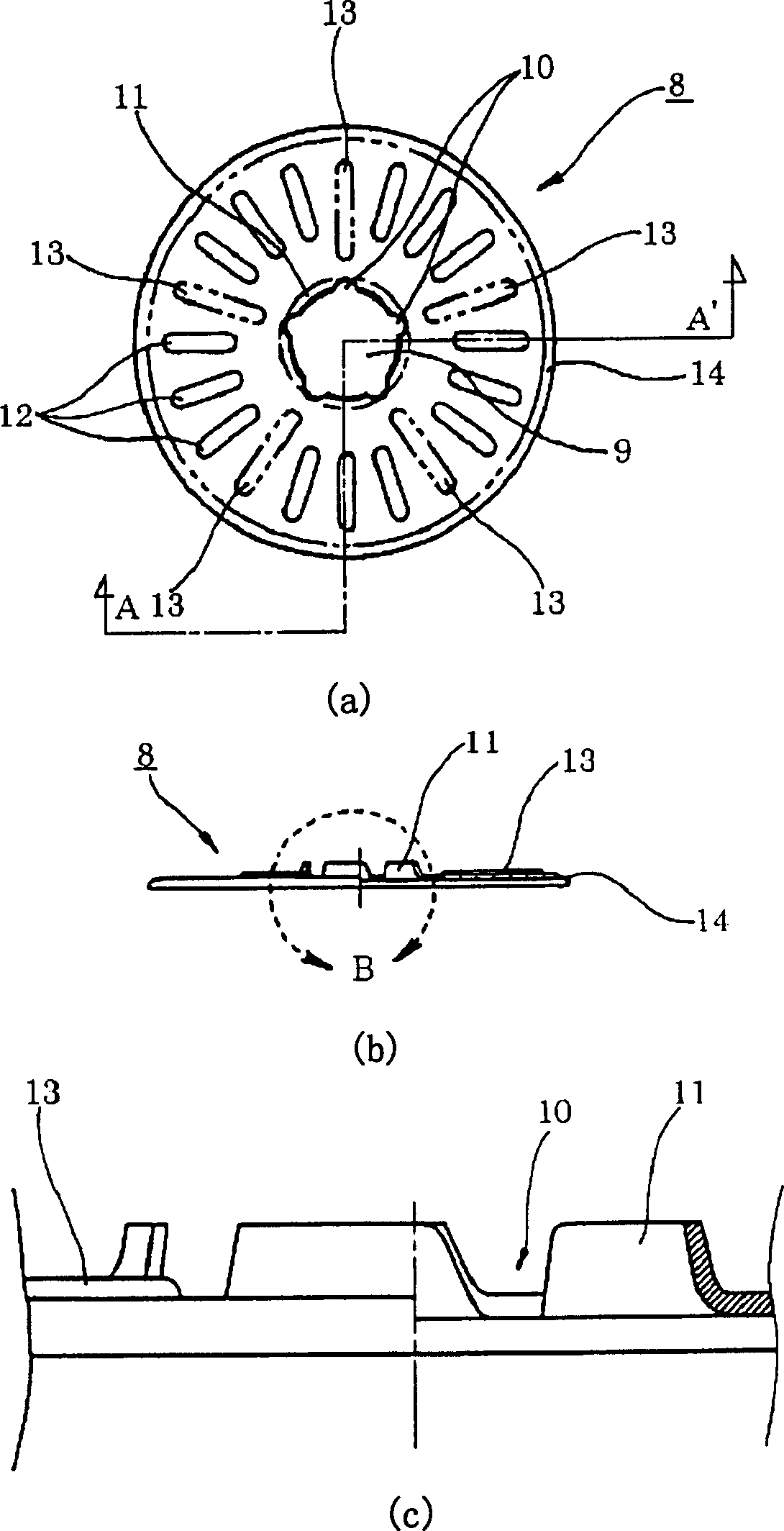 Heat-generating body holding-board and mfg method thereof and smoke curing filling container